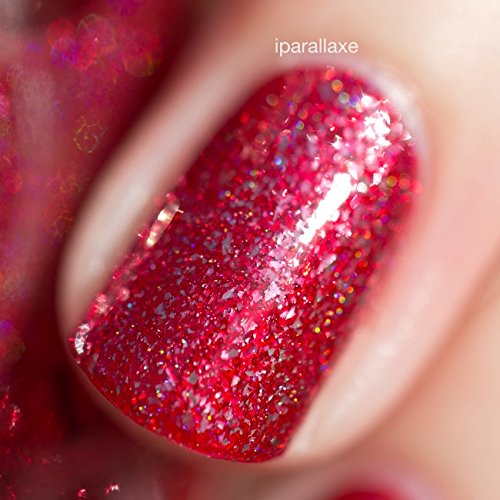 ILNP Cherry Luxe - Rich Red Holographic Nail Polish
