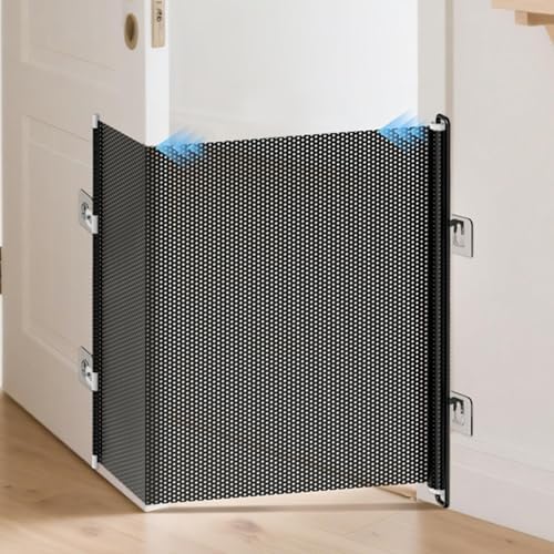 Retractable Dog Gate No Drilling Door Fence