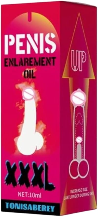 Massage Oil for Men, 10ml Herbal Natural Enlargement Formula, Male Enhancement Oil for Men, Body Oil-Gel for Private Part, Men's Re-Vitalize Enlargement Cream