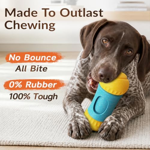 Interactive Dog Toys, 6.3x3“ Dog Puzzle Toy, Adjustable Slow Feeder