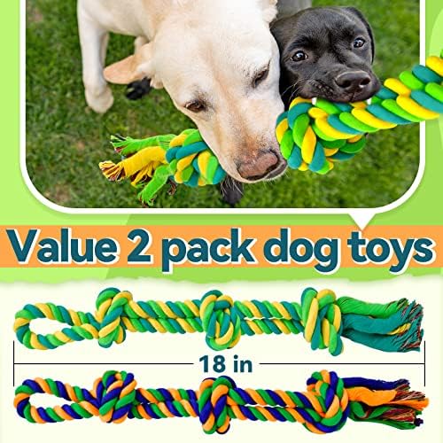 Dog Chew Toys for Aggressive Chewers, Indestructible Dog Toys for Large Dog