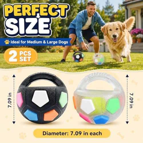 Tough Durable Ball Toy for Medium Large Dog