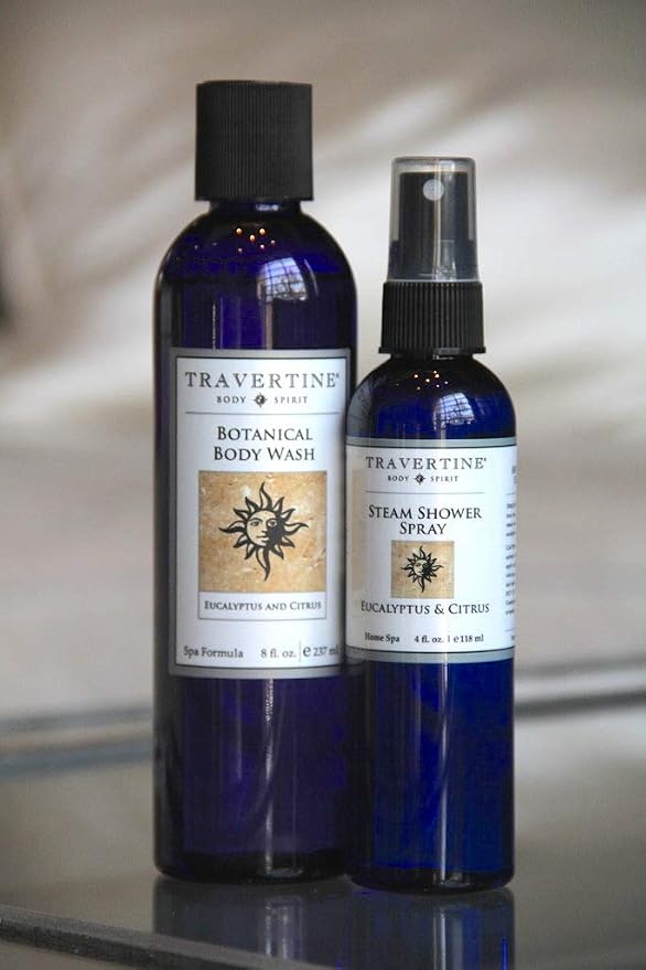 Extraordinary Shower Duo | Eucalyptus & Citrus Body Wash & 4 oz. Steam Shower Spray