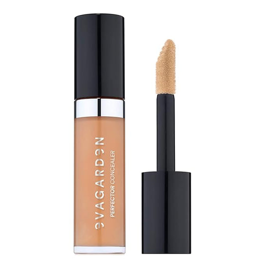 EVAGARDEN Perfector Concealer - Multi-Purpose Product with Moisturizing Properties - Touches Up, Defines, Enhances and Sculpts - Light and Creamy Texture with Rich Color - 333 Medium Amber - 0.16 oz