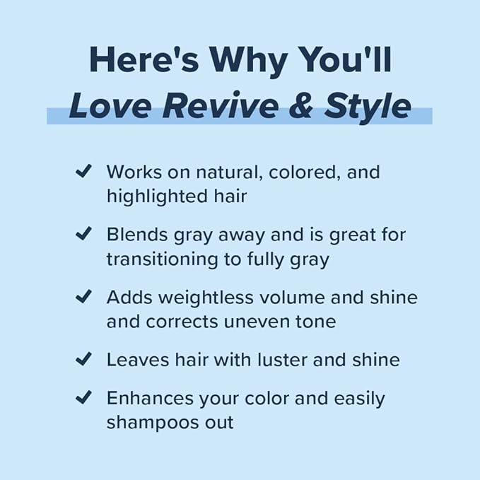 Truhair Revive and Style Color Mousse (Dark Brown)
