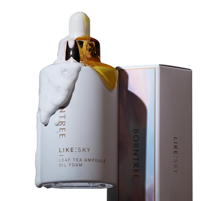 BORNTREE Like Sky Leaf Tea Ampoule Oil Foam 5.07 fl oz
