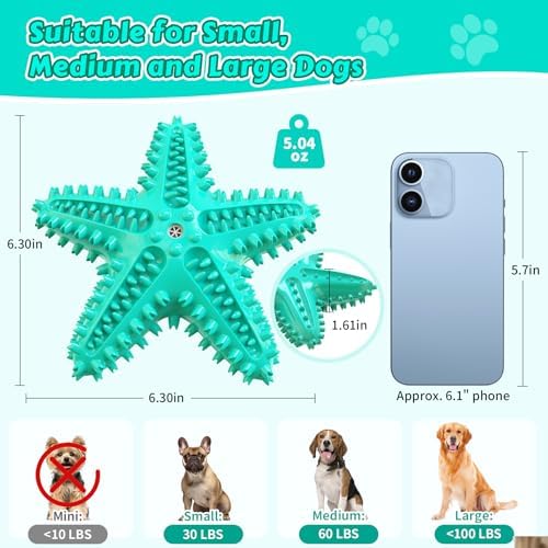 Dog Chew Toys Interactive Tough Floating Squeaky Toy