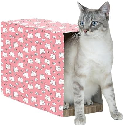 Kitty City Paper Bag Scratchers for Cats, Cat Print Paper Bag 2-Pack