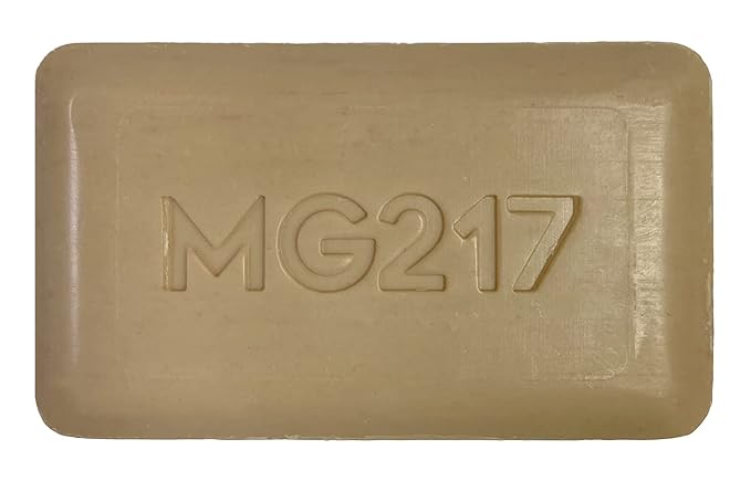 MG217 Psoriasis Dead Sea Exfoliating Bar Soap, Heal & Condition with Dead Sea Salt, Bee Propolis, Vitamin D3 for Psoriasis Skincare, 5oz
