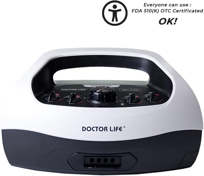 DOCTOR LIFE Full Body Recovery System (FSA HSA Approved), Sequential Air Compression Device, Foot and Leg Recovery Boots, Arm and Waist, Improved Blood Circulation and Fast Recovery (SP-2000, L)