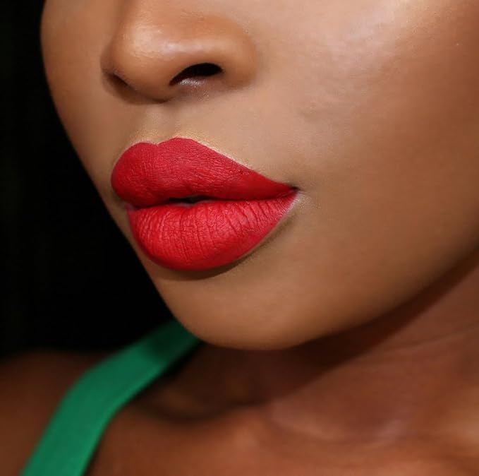 Beauty Bakerie Lip Whip Liquid Lipstick for Women, Waterproof Lip Gloss, Tint, Stain Long Lasting Hydrating Moisturizer, Matte or Metallic, 3.5mL, Mon Chéri