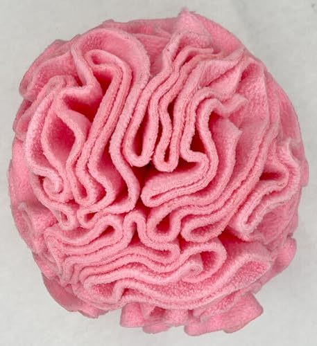 Glory To Dog Medium Breed Snuffle Foraging Dog Puzzle Ball Toy Pink Large