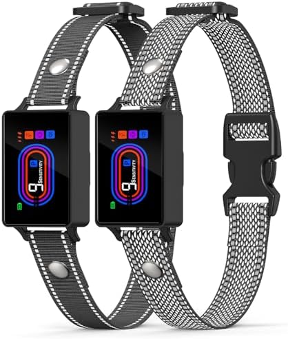2 Pack Dog Bark Collar, 2025 Bark Collar for Large Medium Small Dogs 5-130 lbs - Smart Rechargeable Anti-Barking Training Collar with 10 Adjustable Sensitivity-Bark Collars with Beep Vibratio (2 Pack)