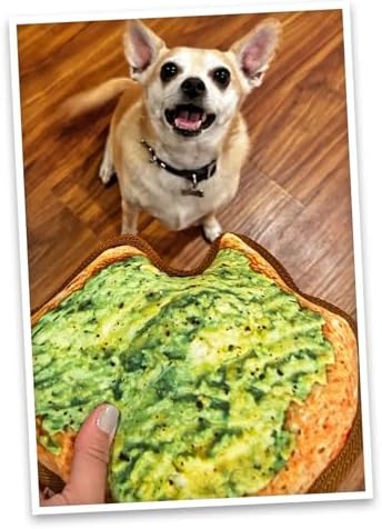 Doggijuana Avocado Toast & Everything Bagel Dog Toy Bundle | 2 Pack