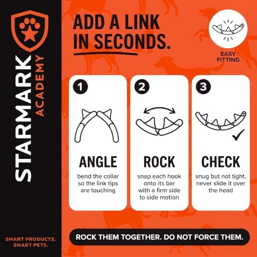 Starmark Pro-Training Dog Collar Add-A-Link Large