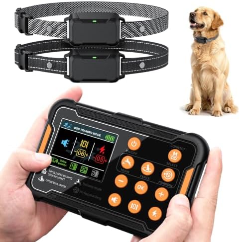 Wireless Invisible Fence System for 1-3 Dogs, 4 inch Precision