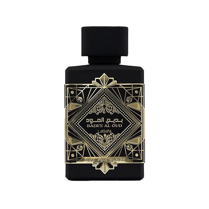 Lattafa Perfumes Bade'e Al Oud, Oud for Glory for Unisex Eau de Parfum Spray, 3.4 Ounce