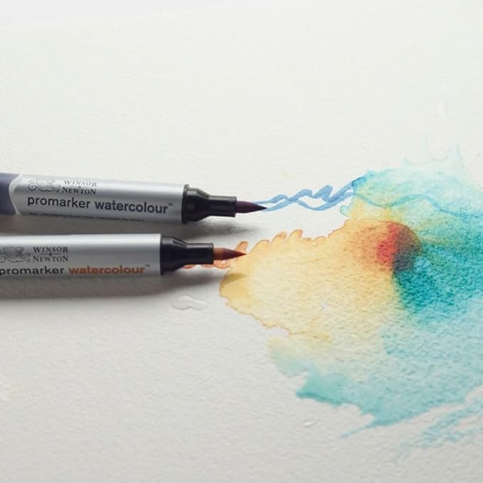 Winsor & Newton ProMarker Watercolor Marker, Permanent Rose