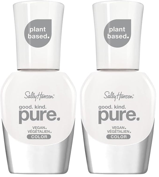 Sally Hansen Good.Kind.Pure Nail Polish, Light Lychee, 0.33 Fl Oz, Packaging May Vary (Pack of 2)
