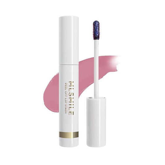 Lip Stain Peel Off， High Pigment Matte Lip Color,All-Day Vibrant Kiss-Proof Lip Stain, Long Lasting Waterproof Lip Tint for Women