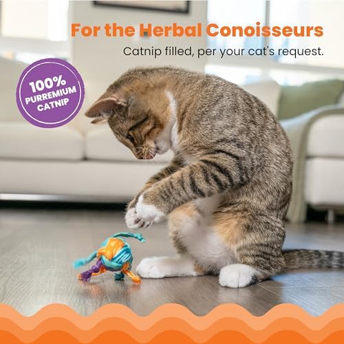 Catstages Tons of Tails Dental Catnip Cat Toy (Pack of 2)