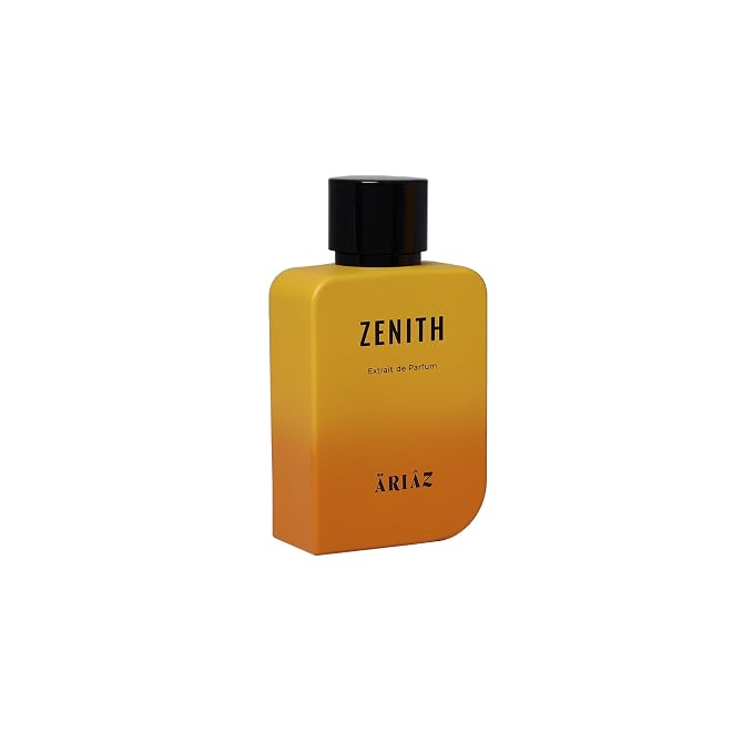 ARIAZ Zenith Men’s 3.4 Oz Extrait De Parfum - Powdery Floral Amber Cologne with Citrus, Vanilla & Woods - Nighttime Fall/Winter Fragrance for Men