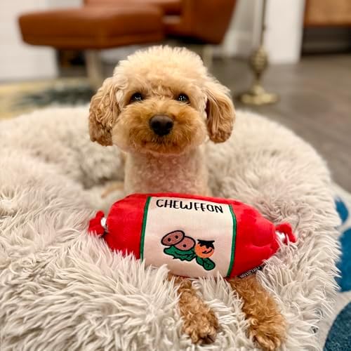 CHEWFFON Snuffle Dog Toy, Interactive Crinkle Toy for Enrichment
