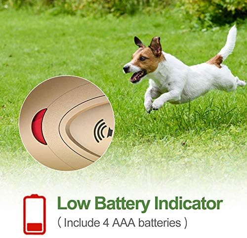 MODUS Ultrasonic Dog Barking Deterrent, 2-in-1 Dog Training and Bark Control Device, Anti-Barking Device,Stops Unwanted Actions: Barking, Leaping, Hostility.Indoor & Outdoor