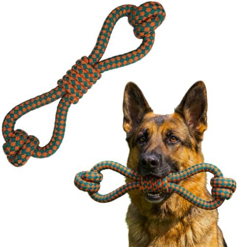Dog Toys for Aggressive Chewers, Indestructible Dog Toys, Dog Tug Toy