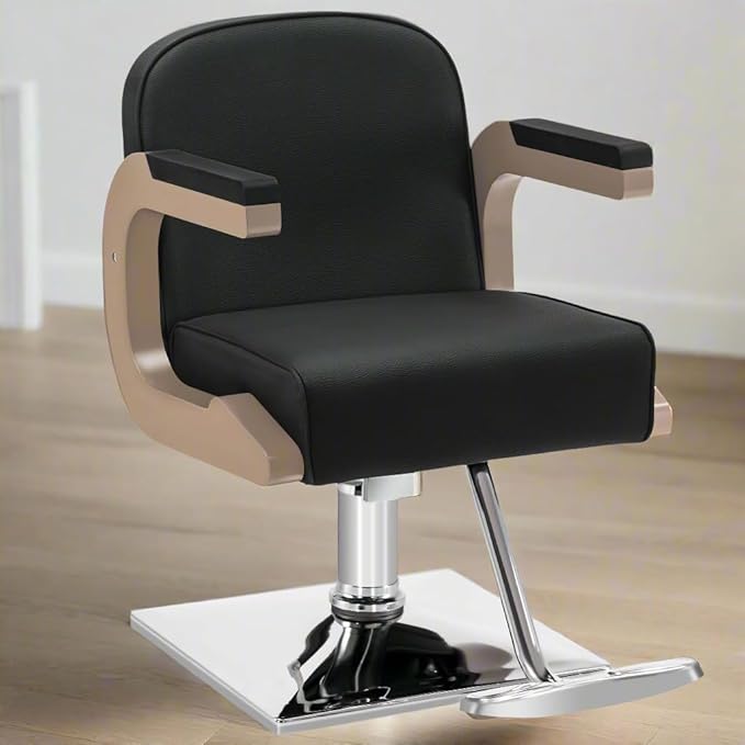BarberPub Modern Salon Chair for Hair Stylist,Hydraulic Barber Styling Chair,Beauty Salon Spa Equipment 9210