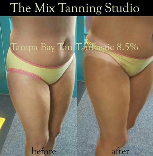 Tan Alchemy Tanfastic 8.5% Med DHA Sunless Airbrush Spraytan Solution 32 oz