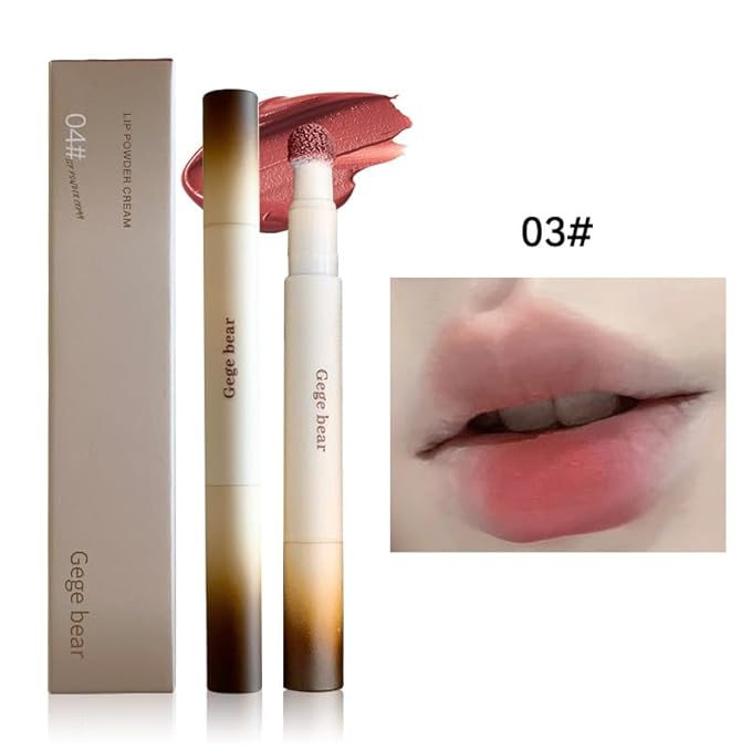 2 Pack velvet Matte Lip Cream set and Velvet Matte Lasting Lip Gloss set can create beautiful velvet matte lip makeup, suitable as a gift for women, girlfriends or family members. (03 * 2(2 PACK))