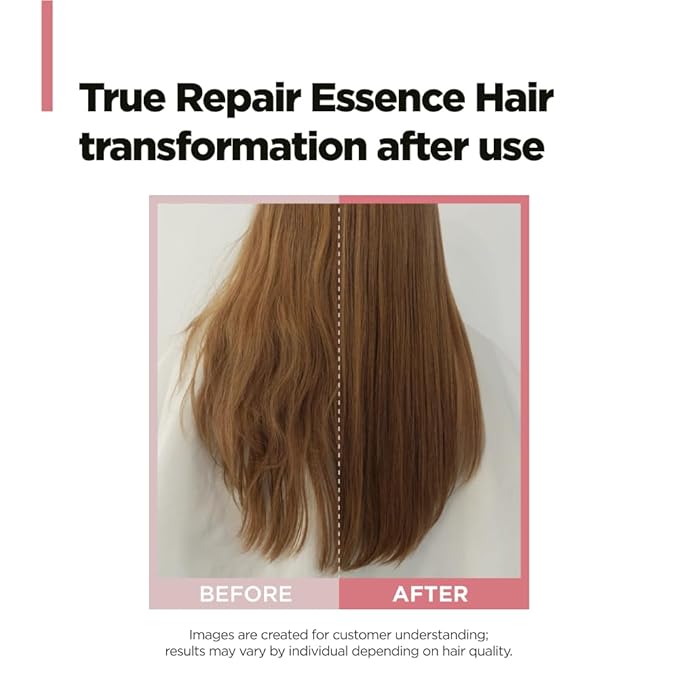 AMOS PROFESSIONAL True Repair Hair Oil l Heat Protectant, Visibly Smooths & Softens Hair, Anti-Frizz & Smoothing, For Dry & Frizzy Hair, 3.3 fl. oz.