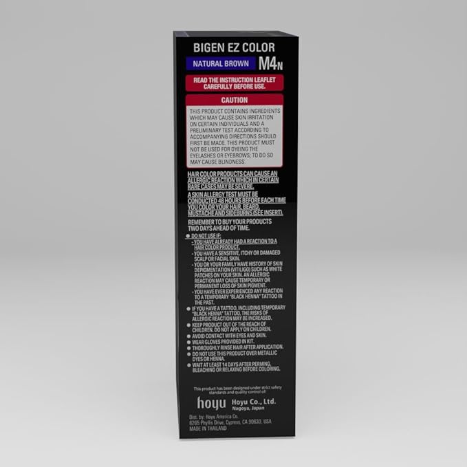 M4n Bigen EZ Color for Men Natural Brown - 3 Pack