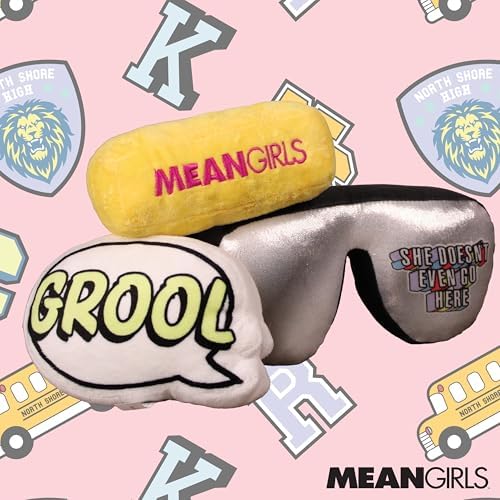 Mean Girls, Interactive Toy Bundle for Dogs, Catchphrase Dog Toy Set