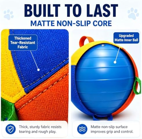 10"/18"/25" Herding Ball for Dogs, 2026 Upgrade Dog Herding Ball