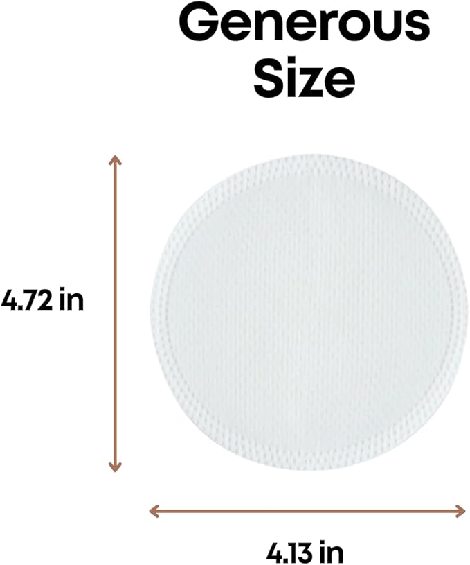 Double Air Cotton Pads - Premium Korean Facial Cotton Rounds for Makeup Removal and Skincare, Lint-Free, Hypoallergenic, 70 Count
