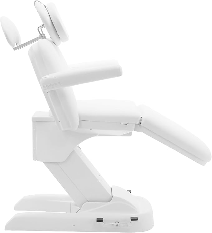 SKINACT Monet 4 Motor Electric Facial Chair, Facial Massage Bed (Table, Chair) White