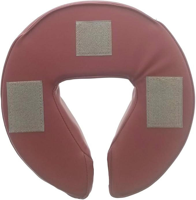 Royal Massage Universal Memory Foam Face Cradle Cushion for Massage Tables – Ergonomic U-Shaped Headrest Pillow with Soft, Easy-Clean PU Leather – Spa & Salon Replacement