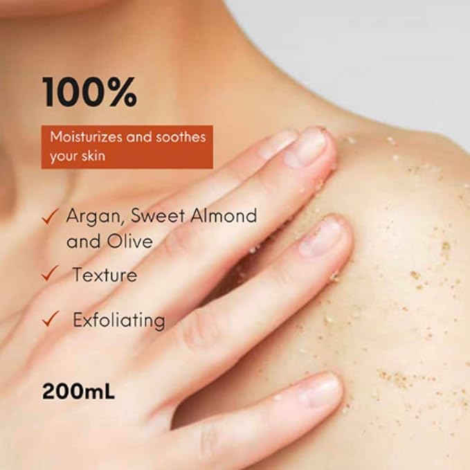 Honey Ritual Body Scrub – Nourishing & Gentle Exfoliating Scrub with Honey, Propolis & Sugar for Smooth, Radiant Skin – 0,73 Lbs