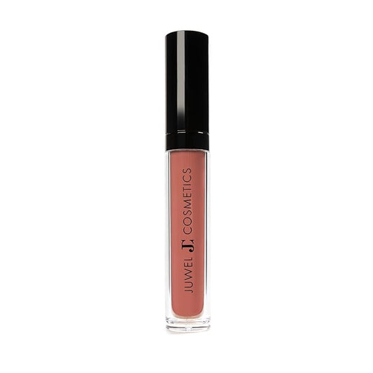 Juwel Cosmetics Liquid Lipstick for Women, High Pigment Long Lasting Lipstick, Lightweight Creamy Finish, Transfer-Proof Mineral-Based Nourishing Formula, Cruelty-Free & Lead-Free Lip Color, Bella