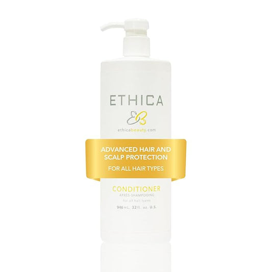 Ethica Beauty Professional Conditioner. Deep Conditioning, Volumizing, & Hydrating. Promotes Strong Healthy Hair, Scalp Health, and Hair Growth, 32 oz