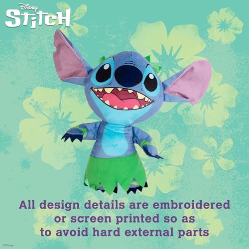 Disney for Pets Lilo and Stitch Jumbo Plush Dog Toy, 18 Inch