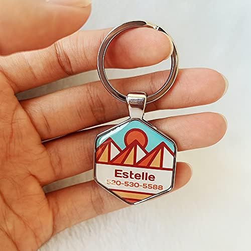 QR Code Dog Tag,Pet ID Tags, Dog Tags Personalized for Pets,Smart Dog ID Tags,Custom Dog Tags-Free Online&Scan QR Receive Instant Location Alert Email