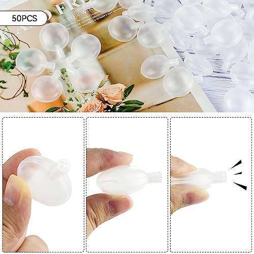 yuntop 50pcs Squeakers for Dog Toys, 30 mm Noise Maker Insert Replacement for Pet Supply Cat Toys
