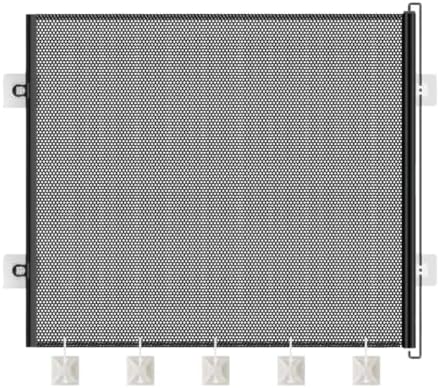 Cat Door Gate Indoor Retractable Safety Mesh Barrier