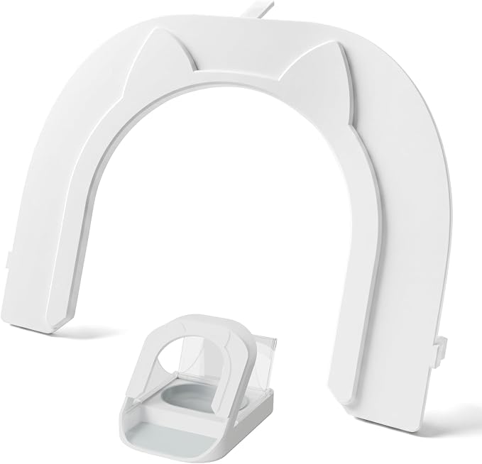 Front Cover for Automatic Microchip Cat Pet Feeder - Prevents Persistent Pet from Getting Food from The Front of The Feeder