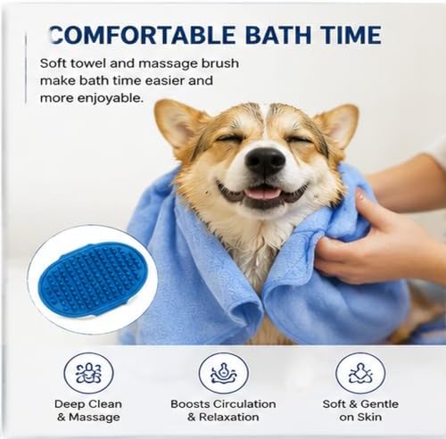 Dog Starter Kit for New Owners, 9PCS Puppy Essentials,Gift Basket for Pets