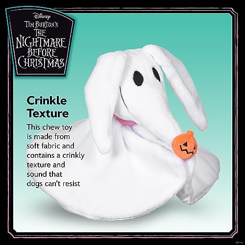 Disney for Pets Nightmare Before Christmas Zero Head Plush Dog Toy