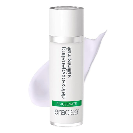 eraclea Detox-Oxygenating Reaffirming Mask, Resurfacing Mask with Oxygenating Plant Stem Cells and Hyaluronic Acid to Restore Radiance and Visibly Reduce Signs of Aging (1 fl oz)